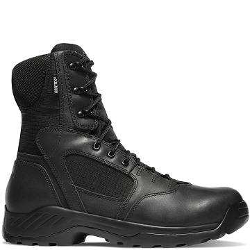 Buty Taktyczne Danner Kinetic 8" Męskie Czarne | PL1326EX