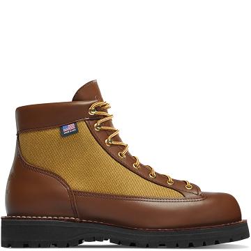 Kozaki Robocze Danner Light Męskie Khaki | PL1580VD