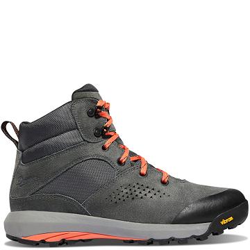 Kozaki Trekkingowe Danner Inquire Mid Damskie Srebrne | PL1084XF