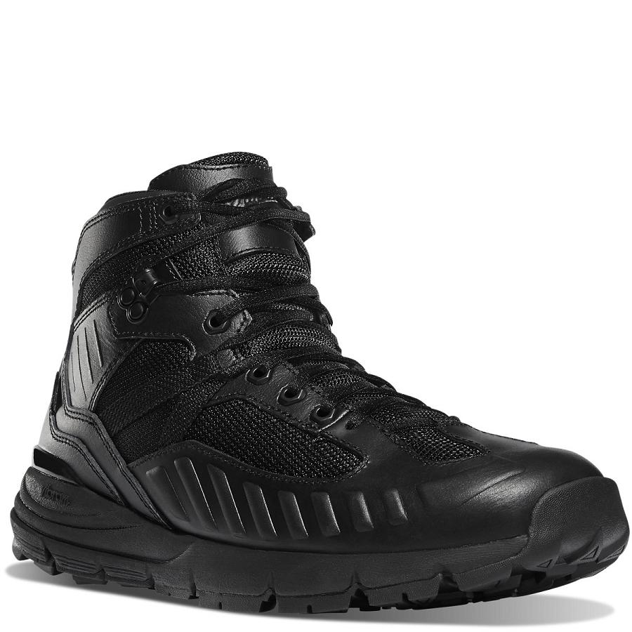 Buty Taktyczne Danner FullBore Dry Męskie Czarne | PL1323MA