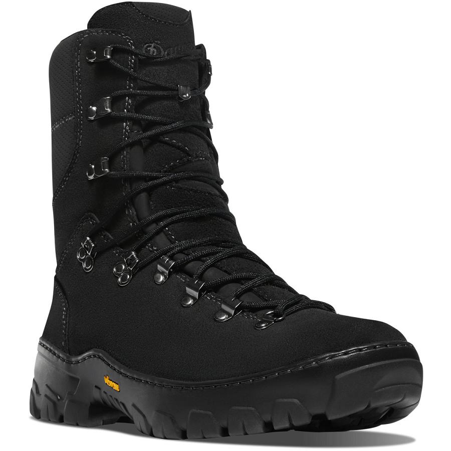 Buty Taktyczne Danner Wildland Tactical Firefighter Męskie Czarne | PL1321BC