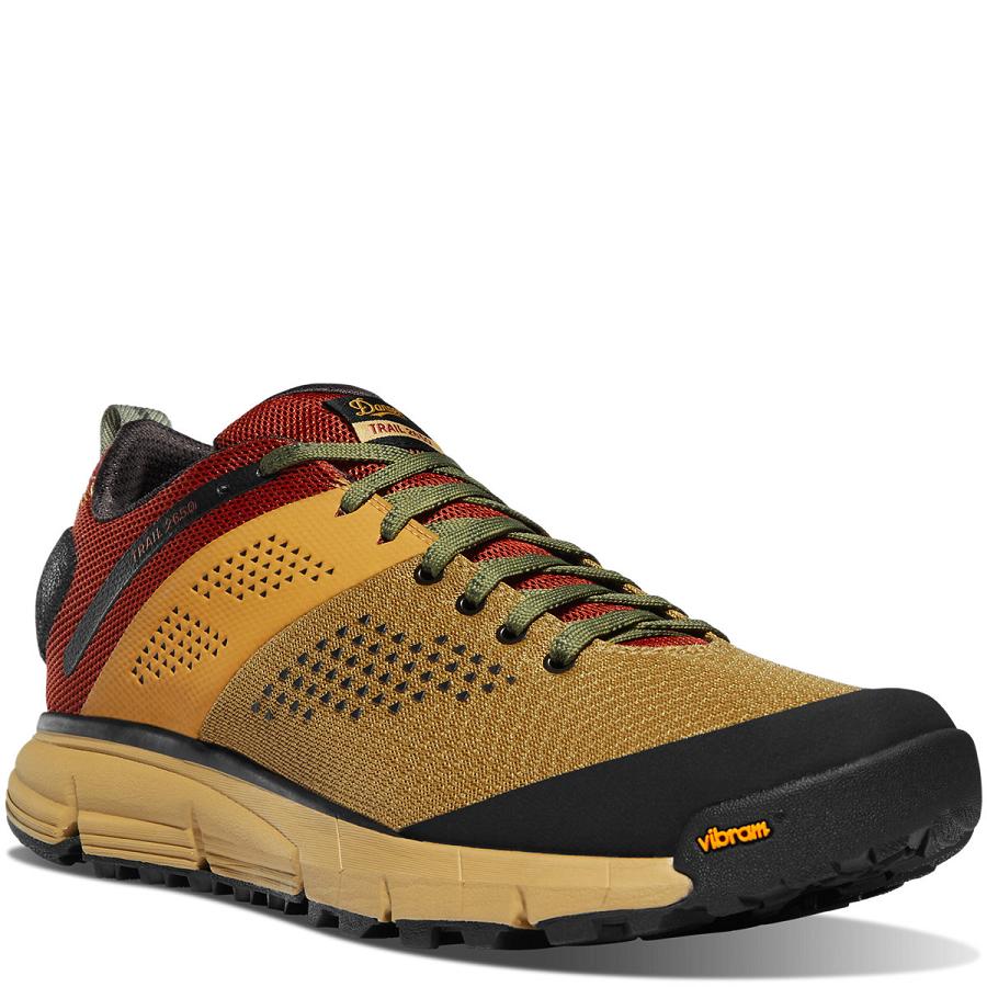 Buty Trekkingowe Danner Trailowe 2650 Mesh Męskie Brązowe Czerwone | PL1425BC