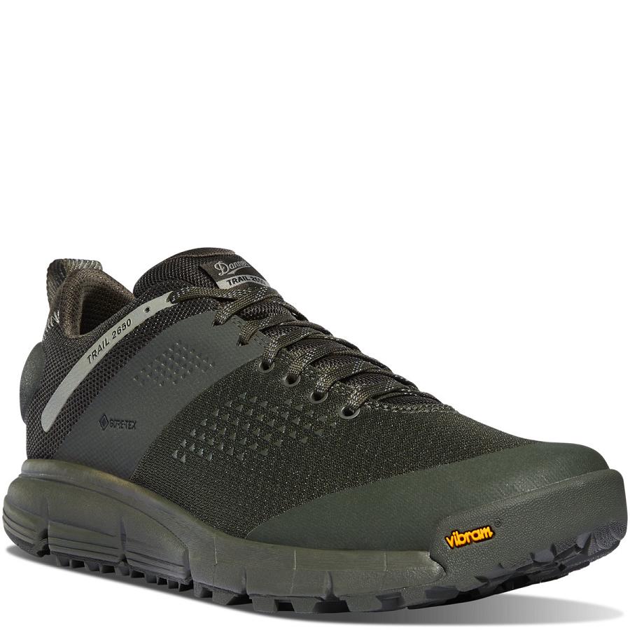 Buty Trekkingowe Danner Trailowe 2650 Mesh GTX Męskie Oliwkowe | PL1432TV