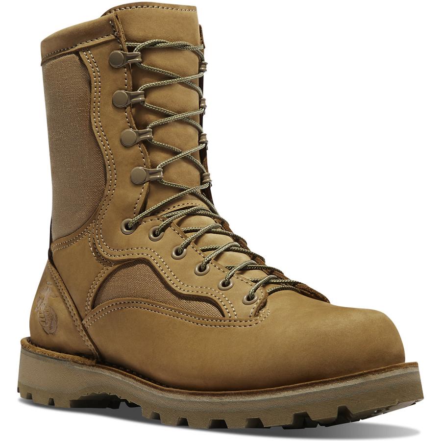 Buty Wojskowe Danner Marine Expeditionary Boot Damskie Brązowe | PL1031ZG