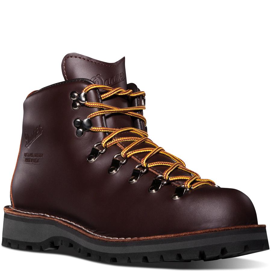 Kozaki Robocze Danner Mountain Light - GORE-TEX Męskie Kawa | PL1551ZG