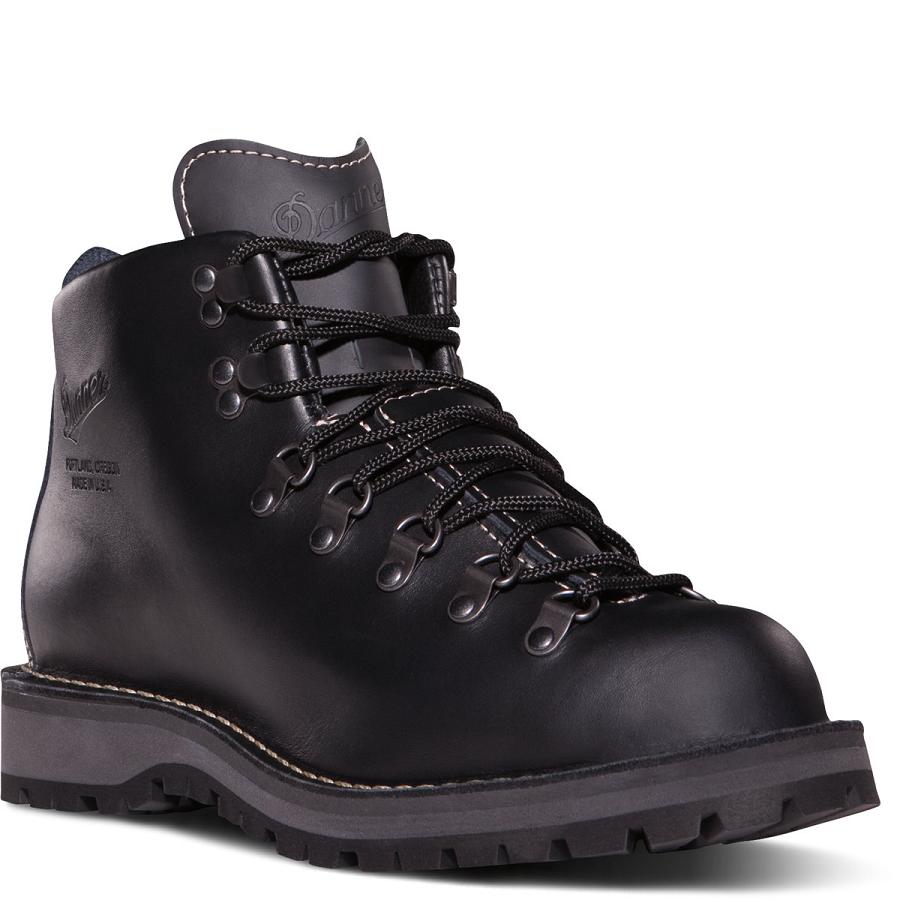 Kozaki Robocze Danner Mountain Light II - GORE-TEX Męskie Czarne | PL1555BC