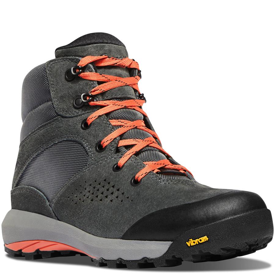 Kozaki Trekkingowe Danner Inquire Mid Damskie Srebrne | PL1084XF