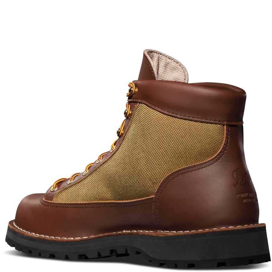 Kozaki Trekkingowe Danner Light Męskie Khaki | PL1495HK