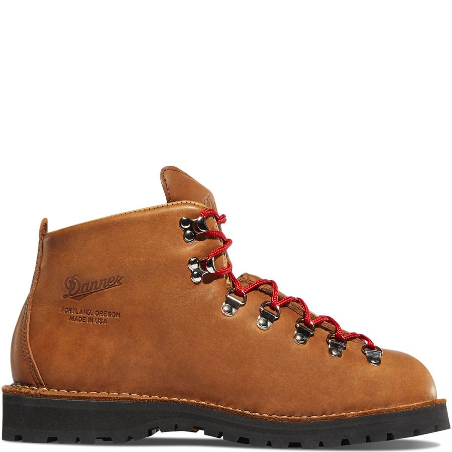 Kozaki Trekkingowe Danner Mountain Light - GORE-TEX Męskie Brązowe | PL1468GL