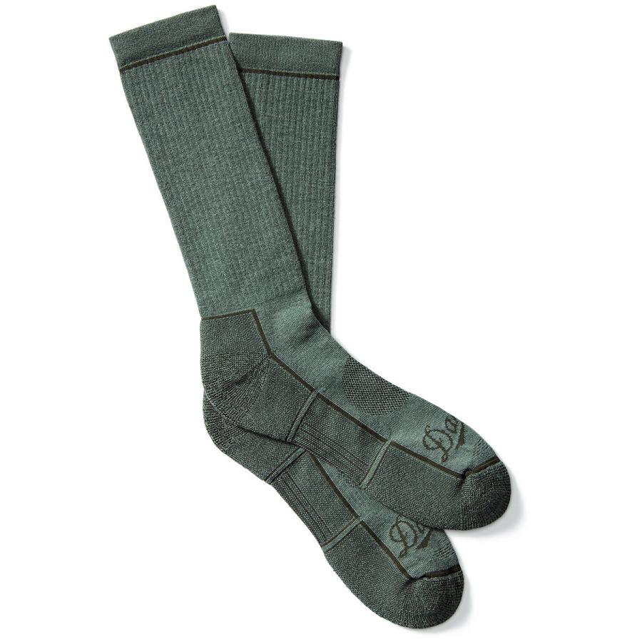 Skarpety Danner Drirelease Lekkie Hunting Socks Crew Męskie Zielone | PL1622DN